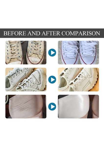 Beyaz Ayakkabı Temizleme Jeli Temiz Beyazlatma Poloe Leke Köpüğü Deoksidizer Spor Ayakkabı Sarı Kenar Oksitleyici Spor Ayakkabı Kaldır (Yurt Dışından) fırsatları