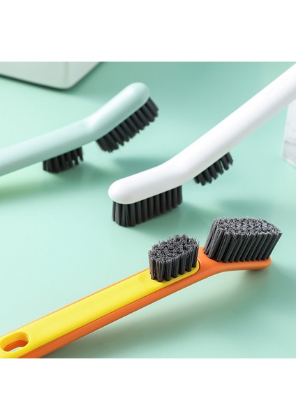 Beyaz Stil Ayrılabilir Ev Yıkama Ayakkabı Fırçası Yumuşak Kıllar Çamaşır Fırçası Beyaz Ayakkabı Çizme Toz Sökücü El Temizleme Araçları (Yurt Dışından) indirimleri