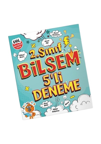 Dahi Olacak Çocuk Yayınları Bilsem 2. Sınıf 5'li Deneme