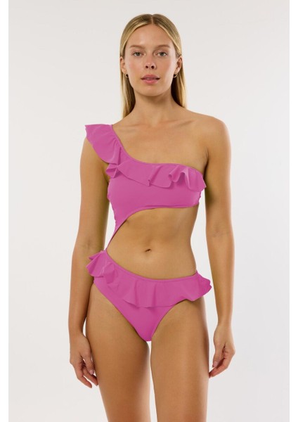 3024 Pembe Farbelalı Mayokini