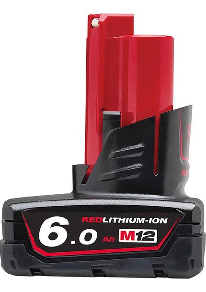Akü M12B6 Redlithium-Ion 12V. 6,0AH Mılwaukee T4932451395