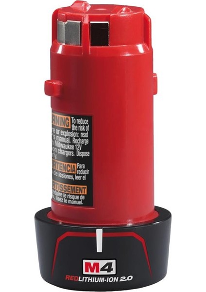 Akü M4B2 Redlithium-Ion 4V. 2,0AH Mılwaukee T4932430098