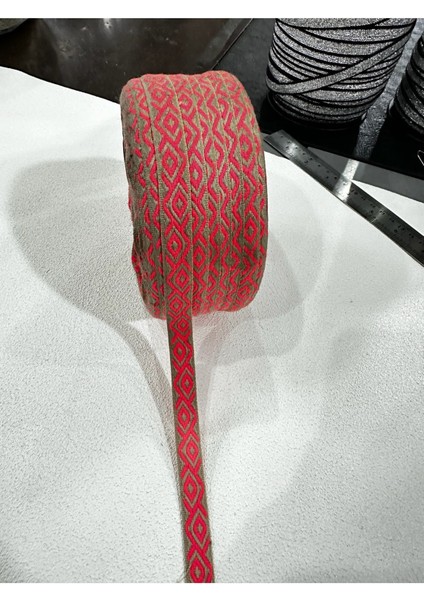 1 cm Desenli Şerit-5 Metre