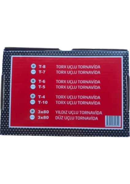 Screwdriver Mikro Elektronikçi Tornavida Seti 8 Parça