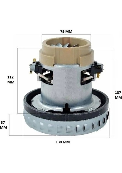 Motor Süpürge SRV55 Arnıca Üniversal 1200W 35380226