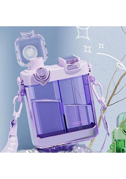 Bpa Free Tritan Çift Gözlü Matara 700 ml