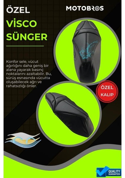 Altai Carrier 110 / 125 Pro Konfor Sele ve Sele Kılıfı Visco Sünger (Kılıf Hediyeli) modelleri