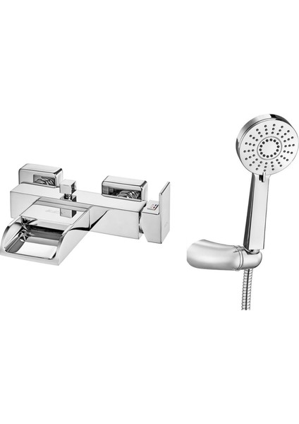 Natura Banyo Bataryası + Fırat Mafsallı Duş Seti Banyo Üst Takımı