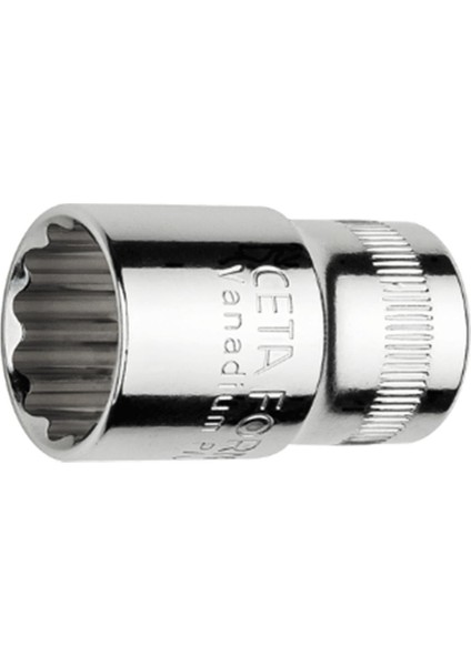 1/2"12 Köşe Lokma Anahtar-10 mm / Kartlı C22-B10X