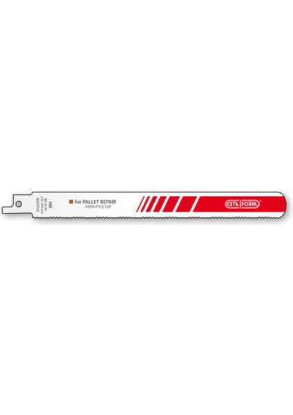 Tilki Kuyruğu Bıçağı/palet Tamiri Için-5’li Pk. J40R-PV210F