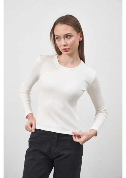 Fitilli Likralı Body Ekru modelleri