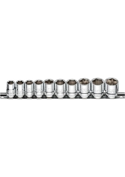 10 Pc.3/8"6 Köşe Lokma Anahtar Takımı C12-RH10