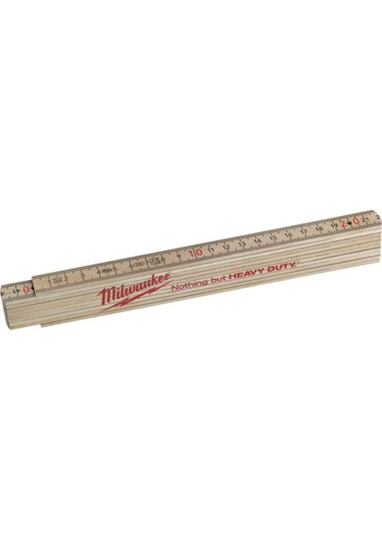 Katlanır Metre İnce Ahşap 2 mt / 16 x 2,70 mm T4932459303