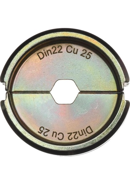 Pabuç Sıkma Ağzı DIN22 Cu 25 T4932451745