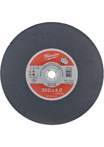 Metal Kesme Taşı 76X10X1MM (M12 Fcot) T4932464717