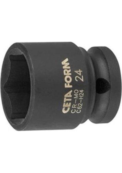1/2"6 Köşe Havalı Lokma Anahtar-30 mm C62-H30