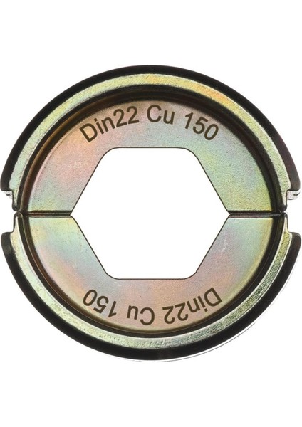 Pabuç Sıkma Ağzı DIN22 Cu 150 T4932451751