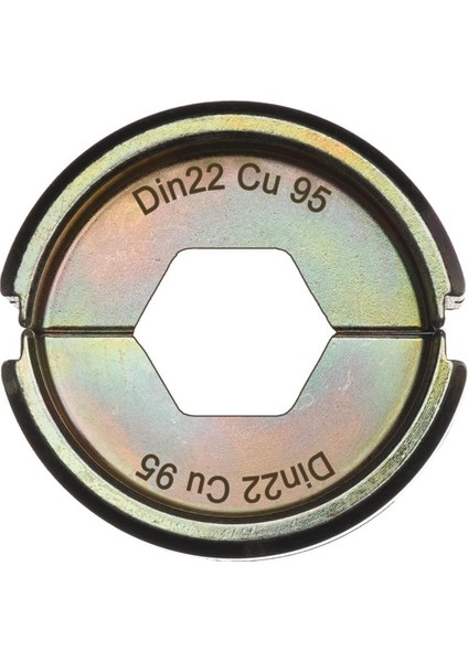 Pabuç Sıkma Ağzı DIN22 Cu 95 T4932451749