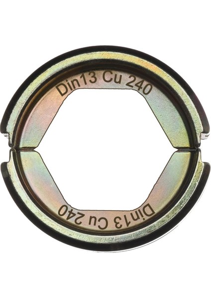 Pabuç Sıkma Ağzı DIN13 Cu 240 -Hcct 109/42 T4932459474