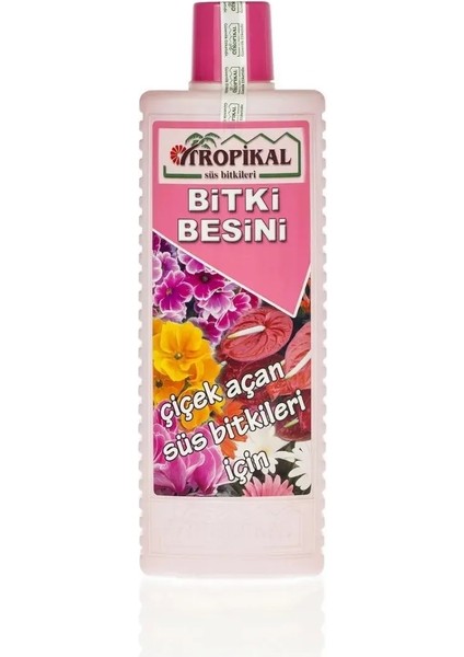 Çiçek Açan Süs Bitkileri Için Özel Sıvı Bitki Besini 225 ml Sıvı Gübre Bitki Vitamini Özel Formül