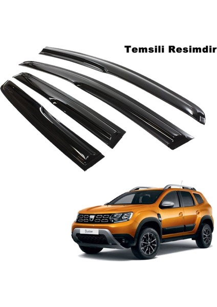 Araca Özel 2019+ Dacıa Duster Cam Ruzgarlıgı 4pcs