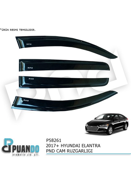 Araca Özel 2017+ Hyundaı Elantra Pnd Cam Ruzgarlıgı