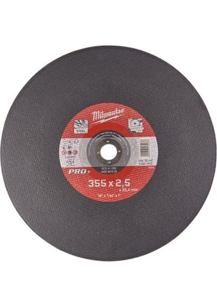 Taş Metal Kesme 355X25,4 1li Pkt T4932451505