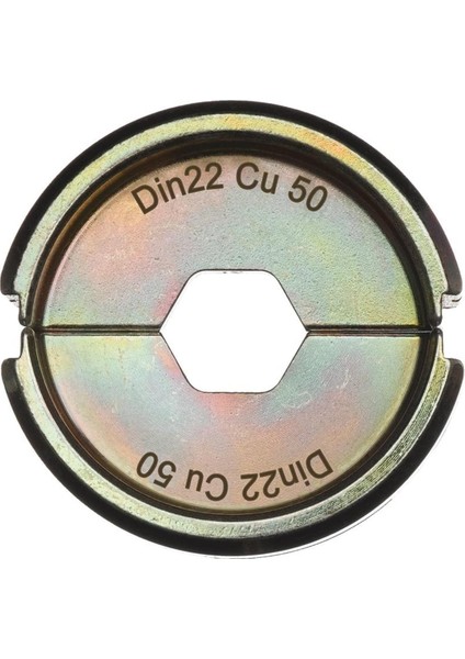Pabuç Sıkma Ağzı DIN22 Cu 50 T4932451747