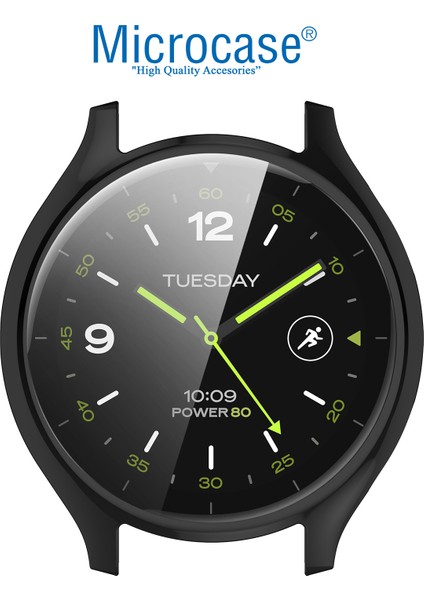 Xiaomi Watch 2 Ekran Korumalı Sert Rubber Kılıf - AL3173 modelleri