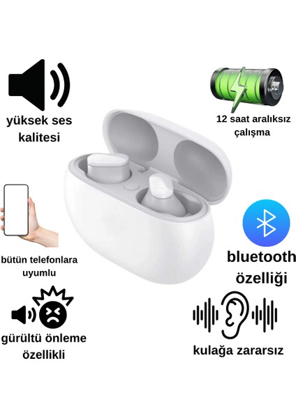 Gürültü Önleme Özellikli Bulututlu Gerçek Kablosuz Kulak I?çi Kulaklık fiyatları