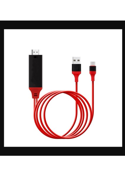 4K Tip-C USB C - HDMI 1080 P Tv Hdtv Kablosu