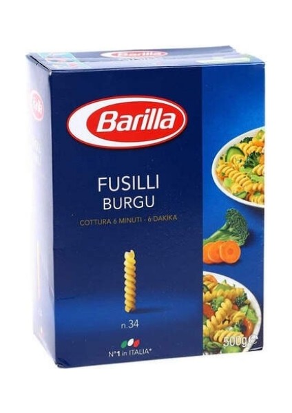 Burgu Makarna 500 Gr. (4'lü)
