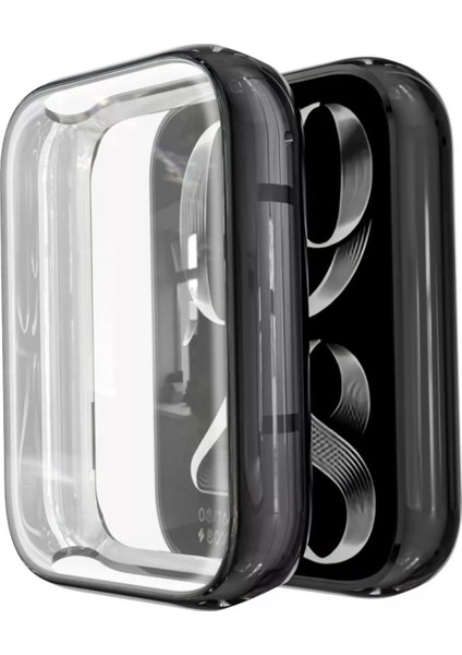 Xıaomi Smart Band 8 Pro Önü Kapalı Silikon Kılıf - AL3173
