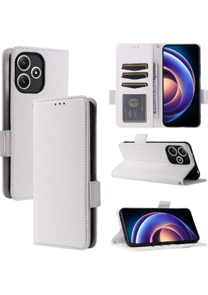 Xiaomi Poco M6 Pro 5g Için Kılıf Kart Yuvaları Tutucu Manyetik Cüzdan Pu Yan (Yurt Dışından) indirimleri