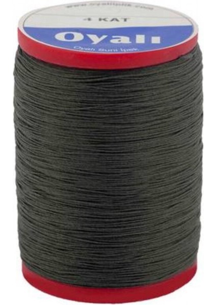 Oyalı 4 Kat Suni Ipek Renk:786 KoyuGri Iğne Oyası Ipi-Nakış Ipi