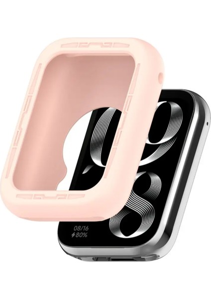 Xıaomi Smart Band 8 Pro Önü Açık Tasarım Silikon Kılıf - AL3172