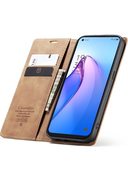 Oppo Oppo 8 5g Manyetik Kapatma Için Flip Case Darbeye Çevir Folio Kitap (Yurt Dışından) fiyatları
