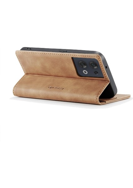 Oppo Oppo 8 5g Manyetik Kapatma Için Flip Case Darbeye Çevir Folio Kitap (Yurt Dışından) modelleri