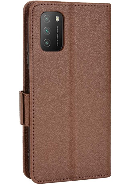 Xiaomi Poco M3 Kart Yuvaları Için Kılıf Tutucu Cüzdan Yan Toka Manyetik Pu (Yurt Dışından) fırsatları