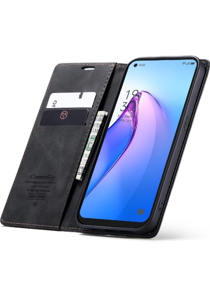 Oppo Oppo 8 5g Manyetik Kapatma Için Flip Case Darbeye Çevir Folio Kitap (Yurt Dışından) modelleri