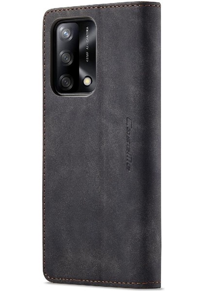 Oppo A74 4g Için Flip CASE/A95 4g Vintage Pu Deri Cüzdan Kılıf Kart Yuvası (Yurt Dışından) indirimleri