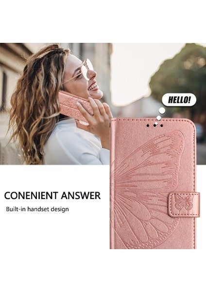 Xiaomi Poco X6 Neo 5g Premium Deri Manyetik Kabartma Flip Case (Yurt Dışından)