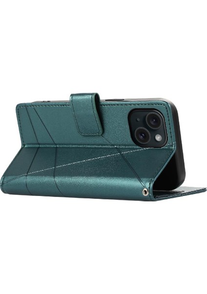 Iphone 15 Için Flip Case Üç Kart Yuvaları Darbeye Kickstand Şok (Yurt Dışından) indirimleri