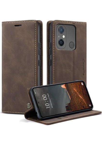 Xiaomi Redmi Için Flip Case 11A 4g Kılıf Kart Yuvası Kickstand Flip Folio Kitap (Yurt Dışından) fırsatları