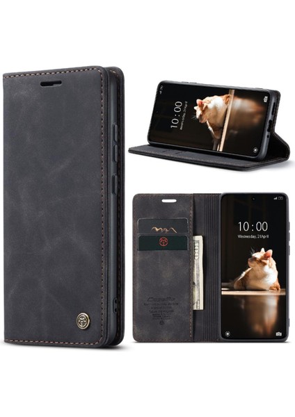 Xiaomi 13 Için Flip Case Folio Kitap Durumda Kart Yuvası Kickstand Manyetik (Yurt Dışından)