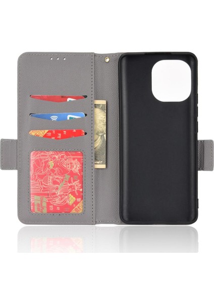 Xiaomi Mi 11 Için Kılıf Yan Toka Manyetik Pu Deri Cüzdan Kart Yuvaları (Yurt Dışından) fiyatları