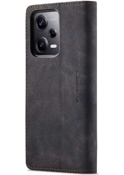 Xiaomi Redmi Not 12 Için Flip Case Pro Artı 5g Manyetik Kapatma Darbeye (Yurt Dışından)