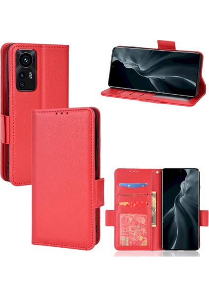 Xiaomi 12 Için Kılıf Pro Kart Yuvaları Tutucu Yan Toka Manyetik Cüzdan Pu (Yurt Dışından)