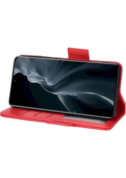 Xiaomi 12 Için Kılıf Pro Kart Yuvaları Tutucu Yan Toka Manyetik Cüzdan Pu (Yurt Dışından)