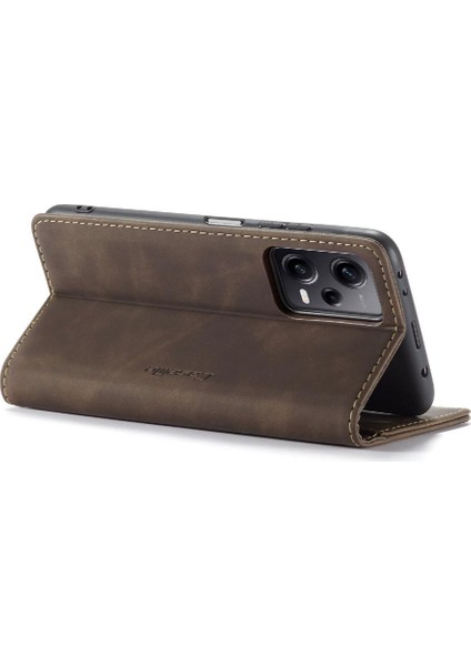 Xiaomi Poco X5 Pro 5g Flip Için Flip Case Folio Kitap Manyetik Kapatma Pu (Yurt Dışından)